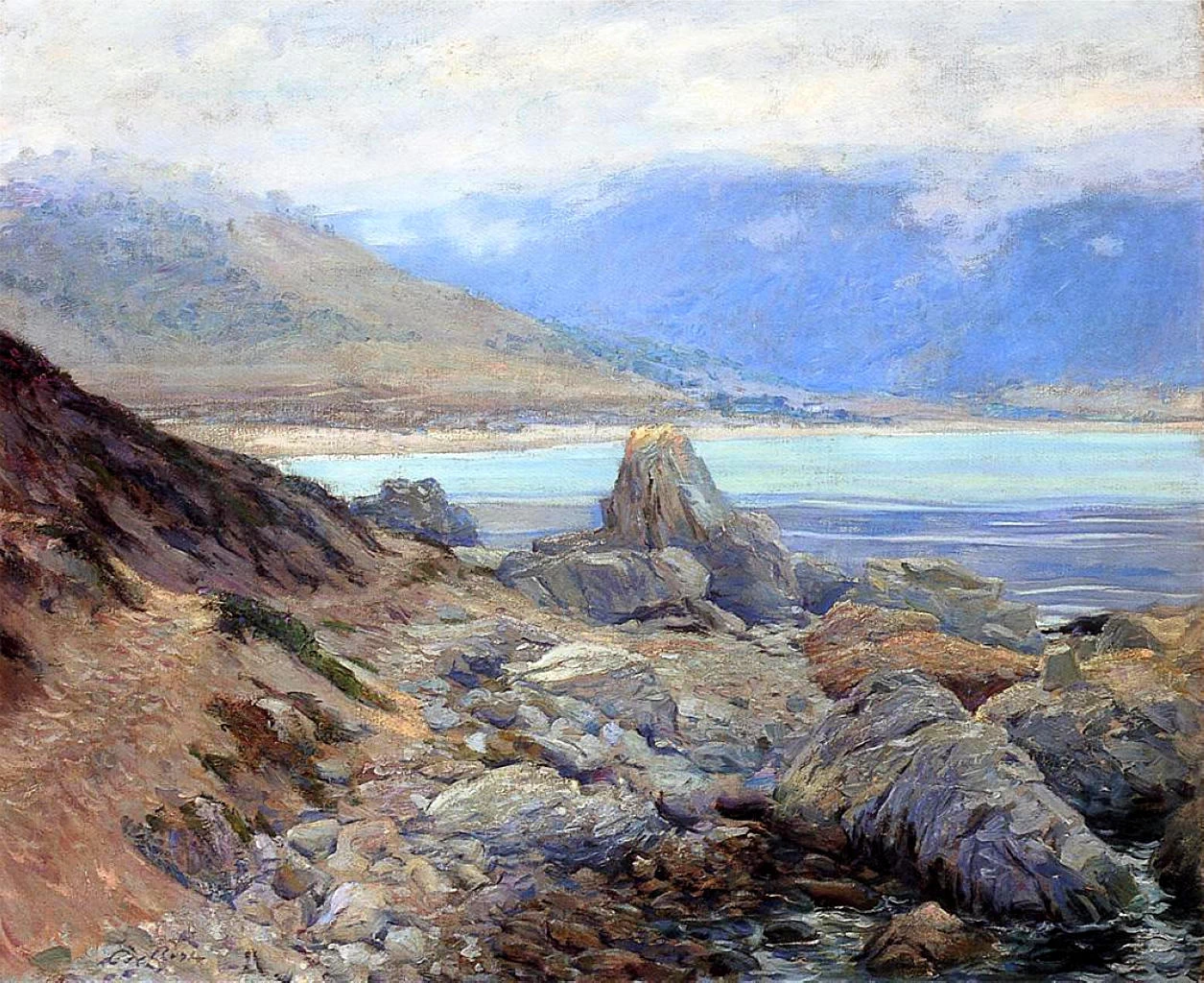 Percorso lungo la riva